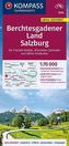 KOMPASS Fahrradkarte Berchtesgadener Land, Salzburg 1:70.000, FK 3336