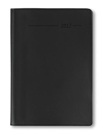 Handwerkerkalender A6 PVC schwarz - immerwährend