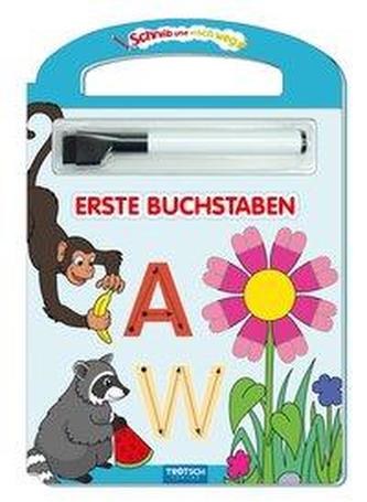 Schreib und Wisch Weg Erste Buchstaben mit Stift