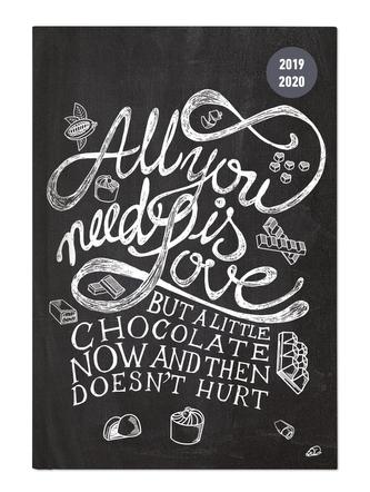 Collegetimer A6 Tag Chalkboard 2019/2020