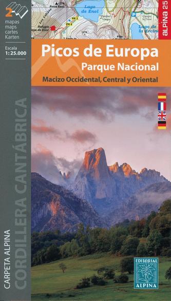 Picos de Europa. Parque NacionaL 1 : 25 000