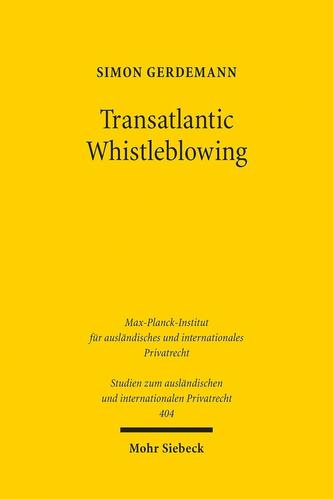 Transatlantic Whistleblowing