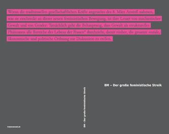 8M - Der große feministische Streik