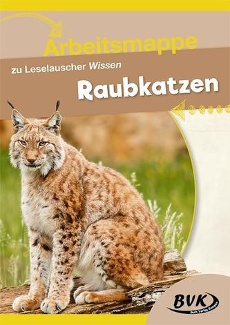 Leselauscher Wissen Raubkatzen. Arbeitsmappe