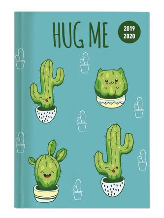 Collegetimer Cactus 2019/2020 - Kaktus - Schülerkalender A5 (15 x 21)