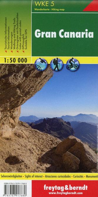 Gran Canaria, Wanderkarte 1:50.000