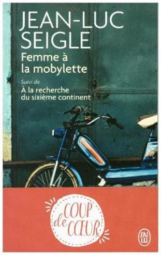 Femme à la mobylette