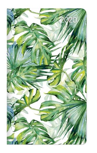 Slimtimer Dschungel 2020 - Taschenplaner - Taschenkalender (9 x 16)
