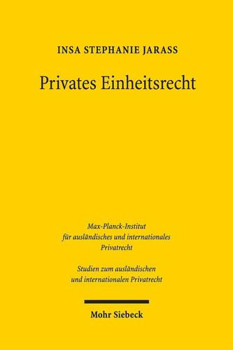 Privates Einheitsrecht