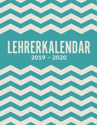 Lehrerkalender 2019-2020 und Lehrerplaner 2019-2020 Schulplaner für die Unterrichtsvorbereitung für das neue Schuljahr - Kalende