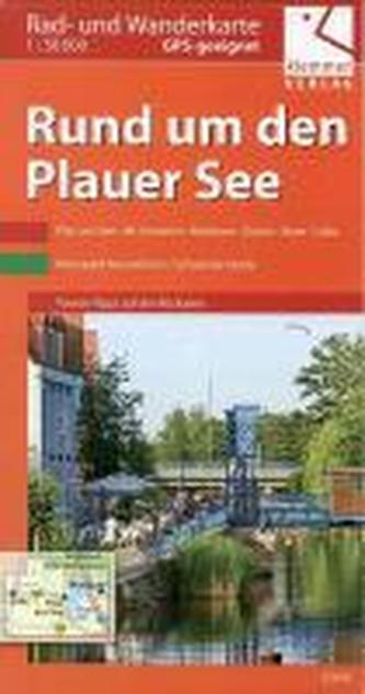 Rund um den Plauer See 1 : 50 000 Rad- und Wanderkarte