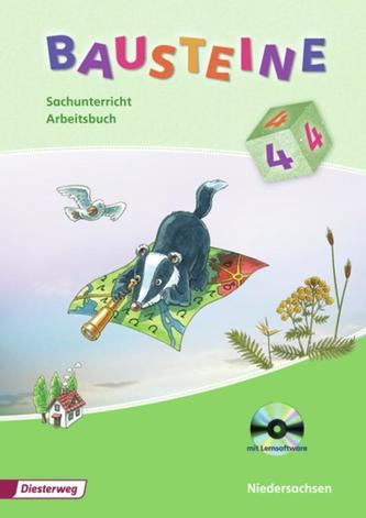 Bausteine 4. Sachunterricht. Arbeitsheft mit CD-ROM. Niedersachsen
