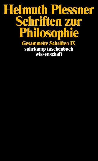 Schriften zur Philosophie