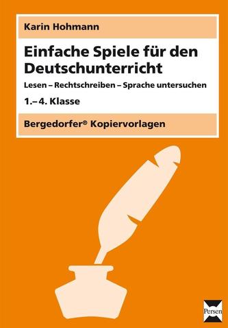 Einfache Spiele für den Deutschunterricht