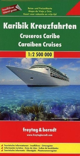 Karibik Kreuzfahrten 1 : 2 500 000