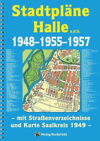 Stadtpläne Halle a.d.S. 1948-1955-1957