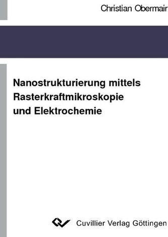 Nanostrukturierung mittels Rasterkraftmikroskopie und Elektrochemie