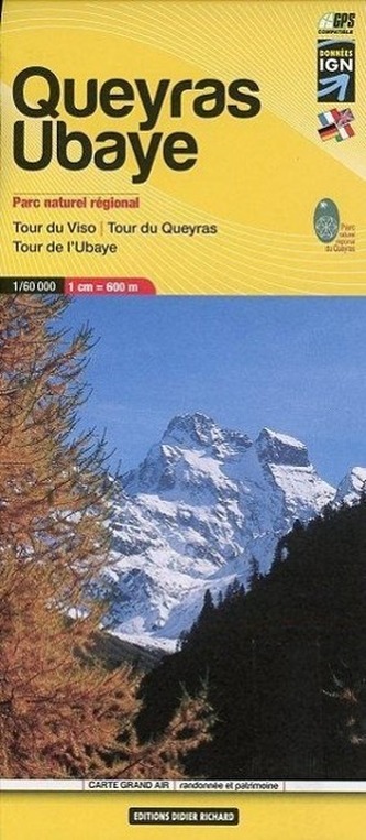 Libris Wanderkarte 06. Queyras - Ubaye 1 : 60 000