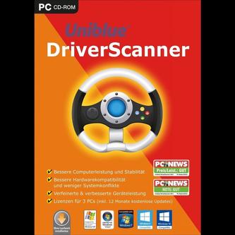 Uniblue Driver Scanner 2017. Für Windows XP, Windows Vista, Windows 7, Windows 8/8.1, Windows 10