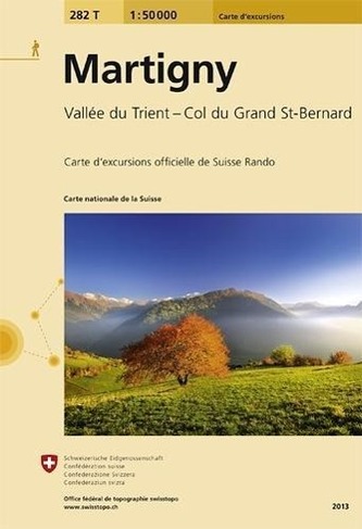 Swisstopo 1 : 50 000 Martigny