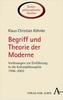 Begriff und Theorie der Moderne