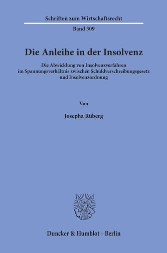 Die Anleihe in der Insolvenz.
