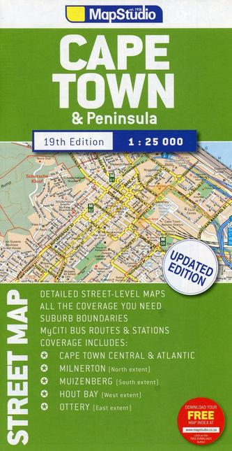 Cape Town & Peninsula  1 : 25 000