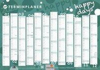 TERMINPLANER HAPPY DAYS Wandkalender 2020