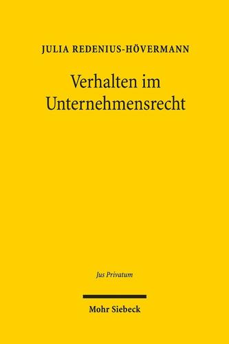 Verhalten im Unternehmensrecht