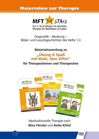 MFT 4-8 sTArs - Materialsammlung zu Übung & Spaß mit Muki, dem Affen für Therapeutinnen und Therapeuten