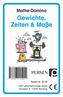 Mathe-Domino: Gewichte, Zeiten & Maße