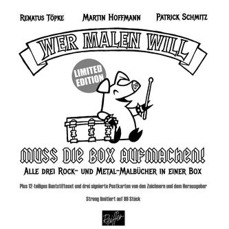 Wer malen will, muss die Box aufmachen!