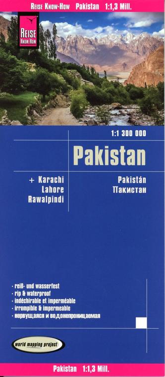 Reise Know-How Landkarte Pakistan (1:1.300.000)
