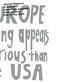 Michel Majerus. In EUROPE everything appears to be more serious than in the USA