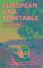 European Rail Timetable: Summer, 2016
