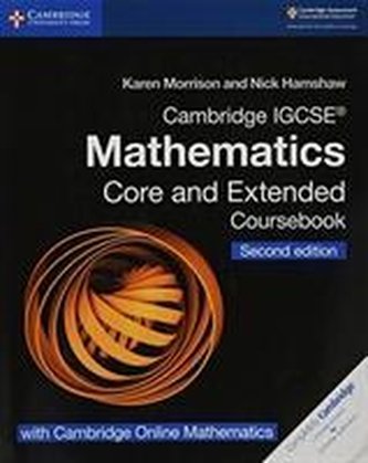 Cambridge IGCSE Mathematics Coursebook Core and Extended Second Edition with Cambridge Online Mathematics (2 Years)