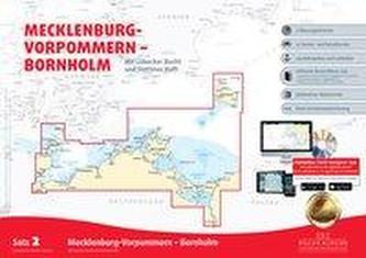 Sportbootkarten Satz 2: Mecklenburg-Vorpommern - Bornholm (Ausgabe 2019)