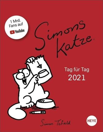 Simons Katze Tagesabreißkalender - Kalender 2021