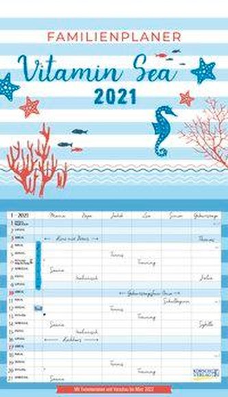 Familienplaner Vitamin Sea 2021