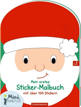 Mein erstes Sticker-Malbuch mit über 100 Stickern