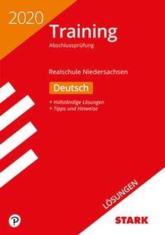 Lösungen zu Training Abschlussprüfung Realschule 2020 - Deutsch - Niedersachsen