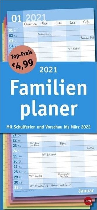 Familienplaner Basic 2021