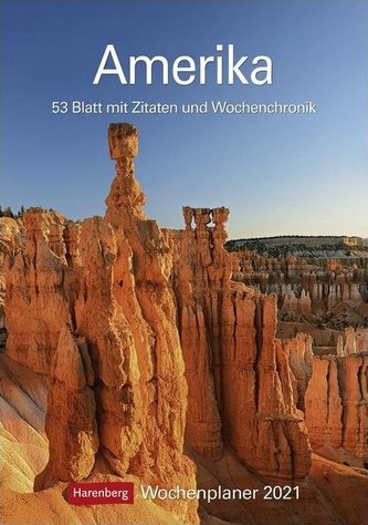 Amerika 2021 Wochenplaner