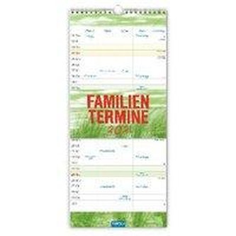 Familienkalender Farben 2021