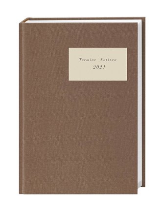 Terminer A5 2021. Leinen sand