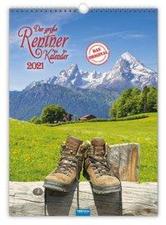 Großbildkalender Der große Rentnerkalender 2021 - Das Original