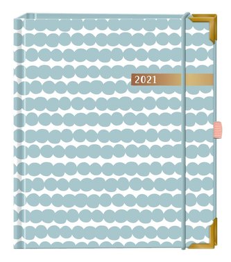 Premium-Terminplaner Light blue 2021
