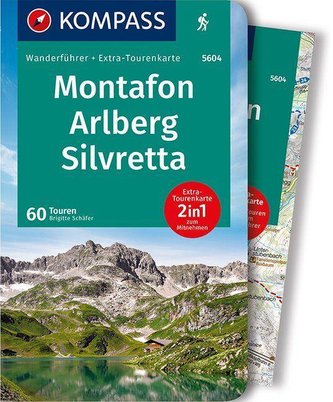 KOMPASS Wanderführer Montafon, Arlberg, Silvretta