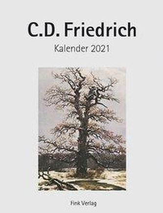 Caspar David Friedrich 2021. Kunstkarten-Einsteckkalender