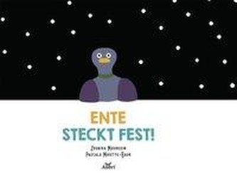 Ente steckt fest